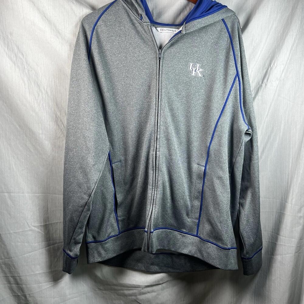 Cutter And Buck University Of Kentucky Full Zip XXL Jacket Wildcats Big&Tall